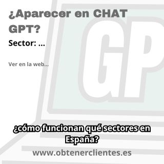 ¿Cómo hacer que tu empresa aparezca en CHAT GPT?