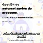 Automatización de procesos de empresa.