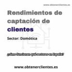 Captación de clientes para domótica