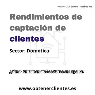 Captación de clientes para domótica