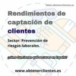 Clientes para prevención de riesgos laborales.