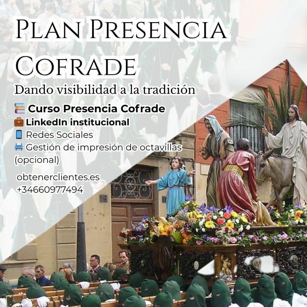 50 € / mes – Plan Presencia Cofrade