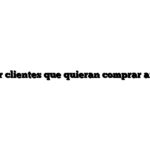 Obtener clientes que quieran comprar armarios