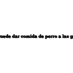 ¿Se le puede dar comida de perro a las gallinas?