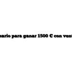 Espacio necesario para ganar 1500 € con venta de conejos.